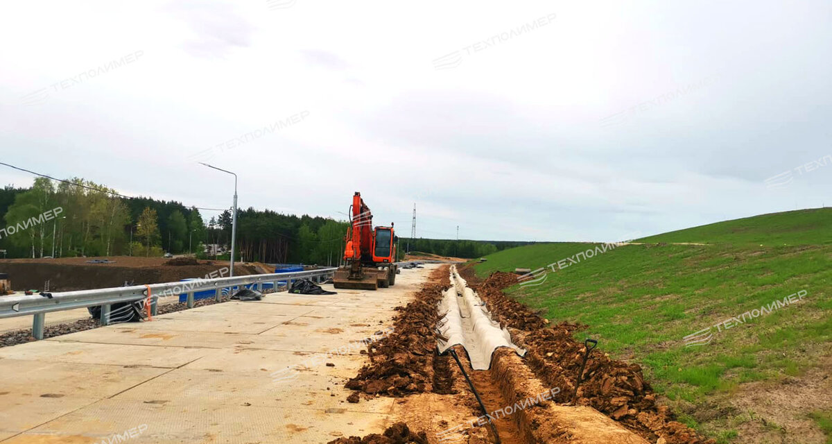 Монтаж бетонного полотна