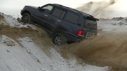 На что способен Lexus LX 470!!! Водителя захватил адреналин! OffRoad