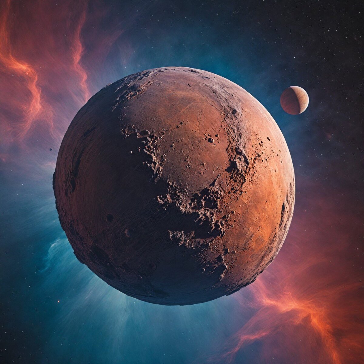 Концепция ранее предложенной возможной планеты HD 26965 b, которую часто сравнивают с вымышленным "Вулканом" во вселенной Star Trek