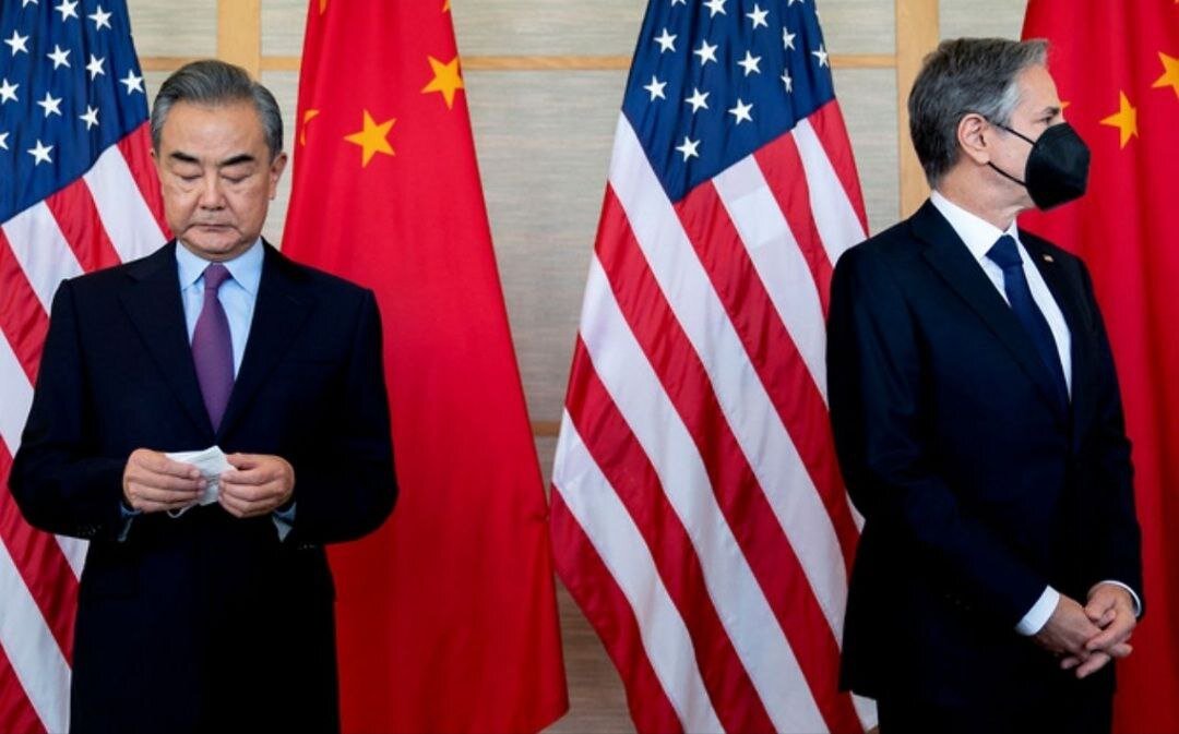 Министр иностранных дел КНР Ван И и госсекретарь США Энтони Блинкен