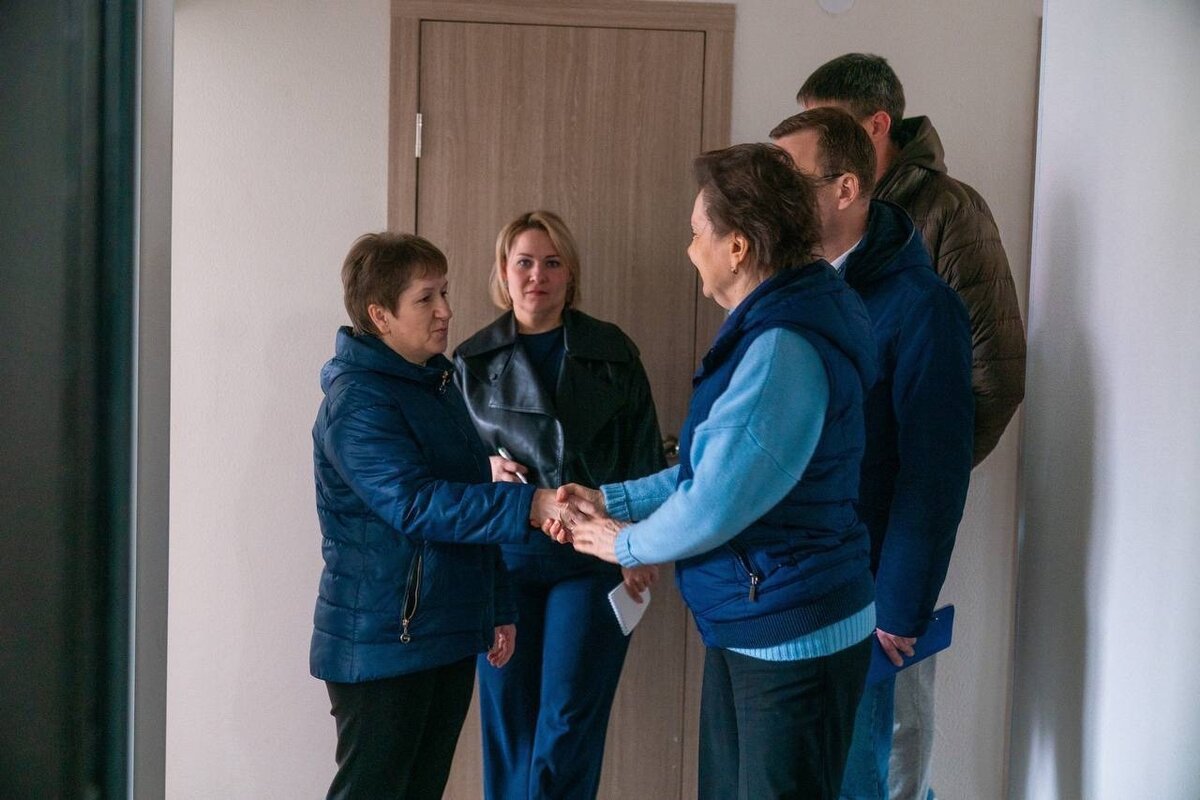    В новые квартиры