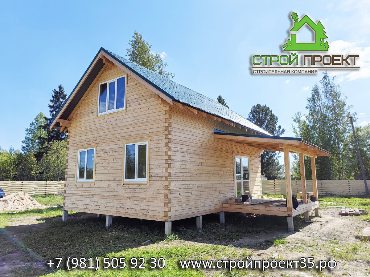 Дом из бруса