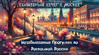 Волшебный Вечер в Москве: Незабываемые Прогулки по Роскошной России