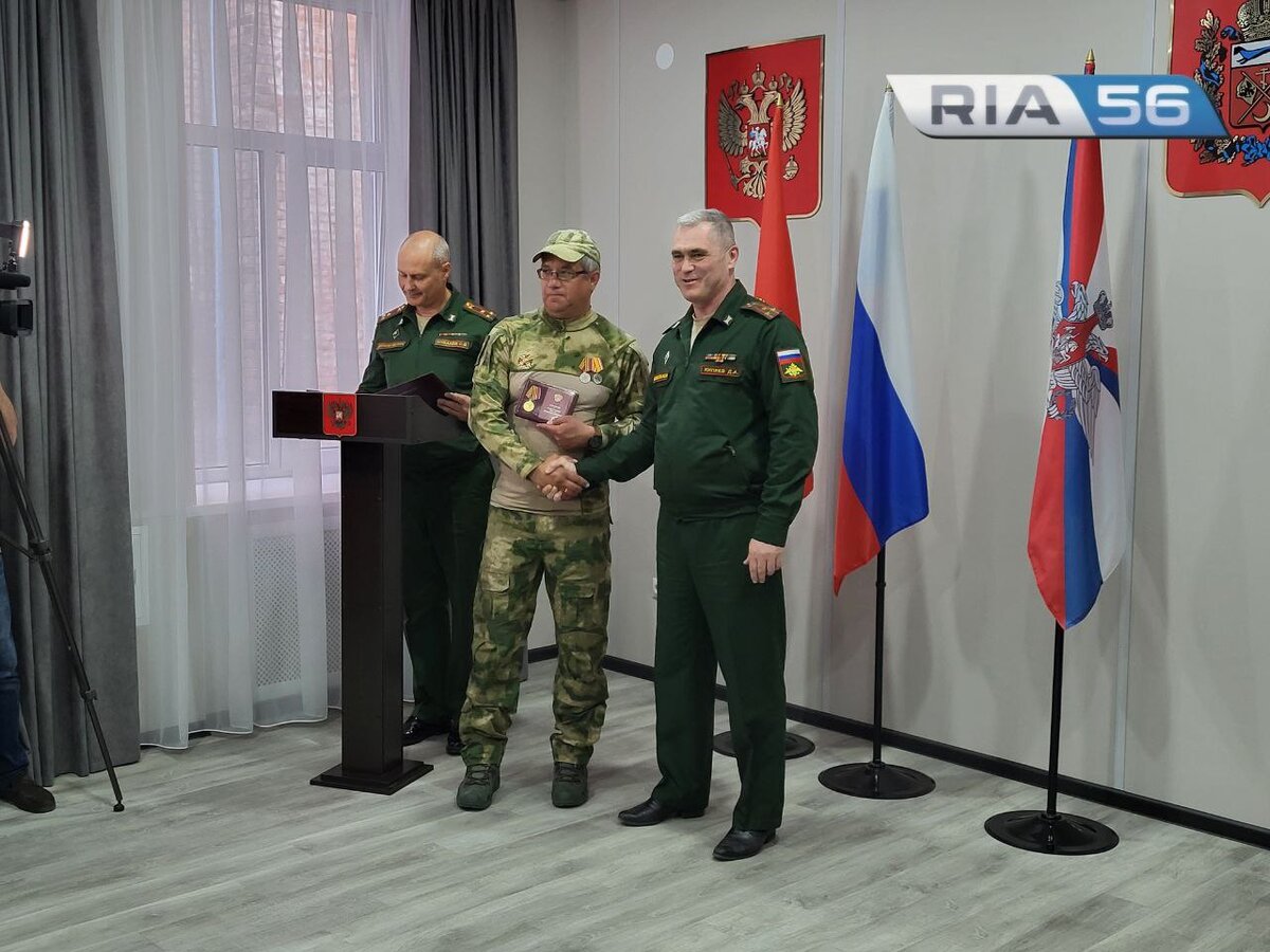  📷    В Оренбурге наградили 6 бойцов СВО за храбрость Марина Шарт