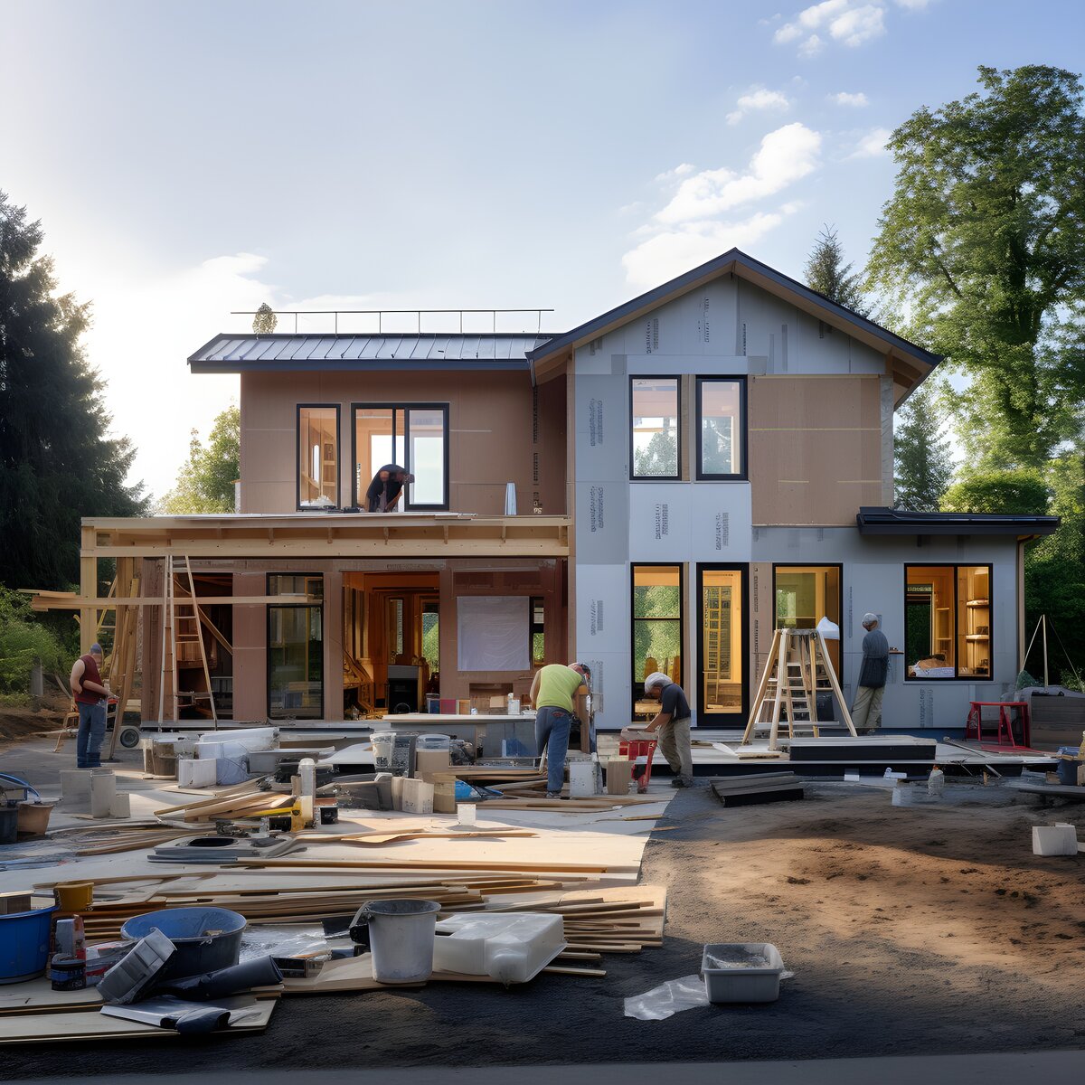 коттедж в Калининградской области построить своими руками