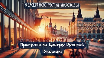 Вечерний Ритм Москвы: Прогулка по Центру Русской Столицы