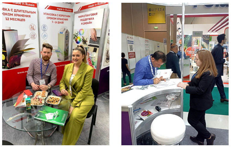 Встречи с клиентами на выставке InterFood 2024 (Баку)