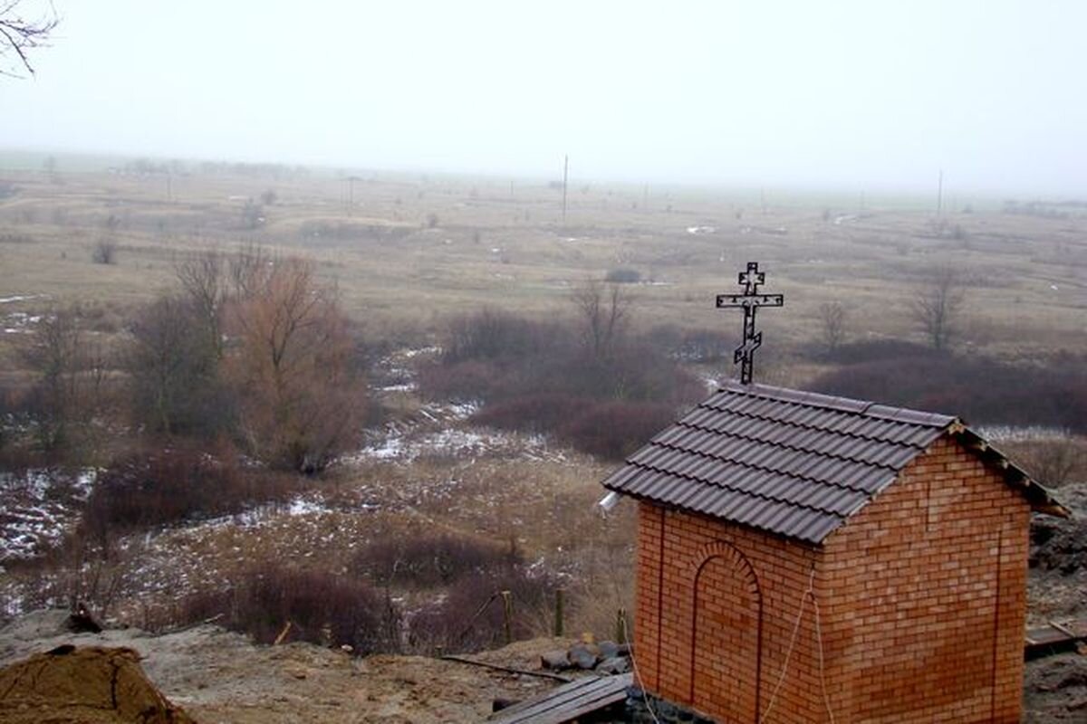 Фото: Петр Сорокин. Вид на место, где находился хутор Таловский со стороны Лысого колодца. (Архив, 2016 год).