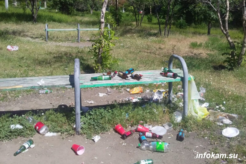    В парке Стеклотарного завода утром 30 мая 2024 года