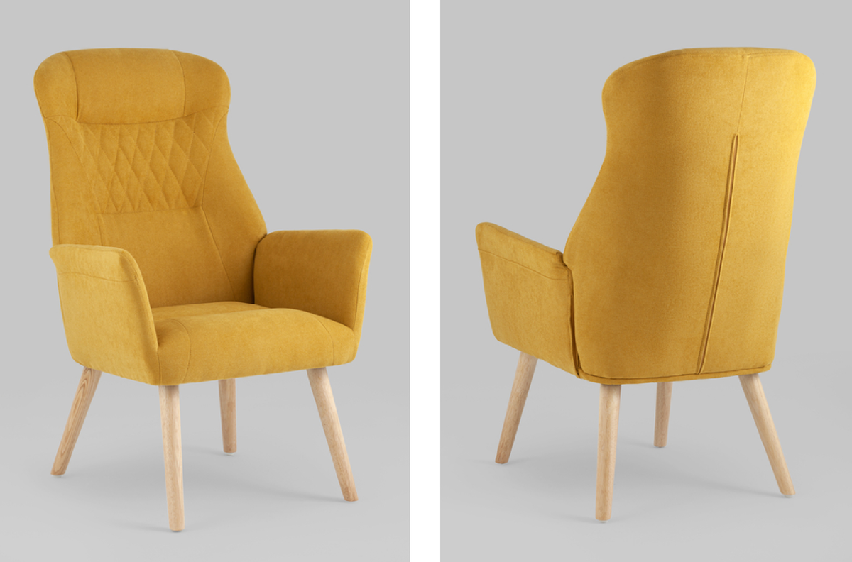 Кресло «Парлор» размером 64 на 68 на 100 сантиметров — 13 590* рублей.