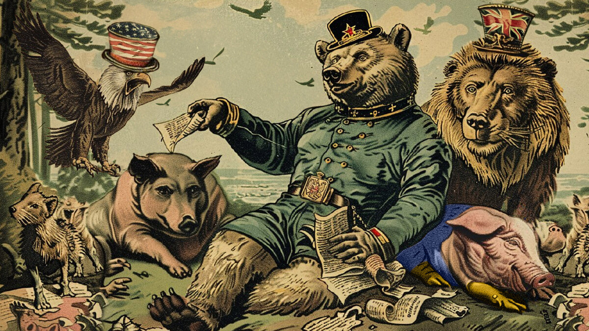 Коллаж редакции. 