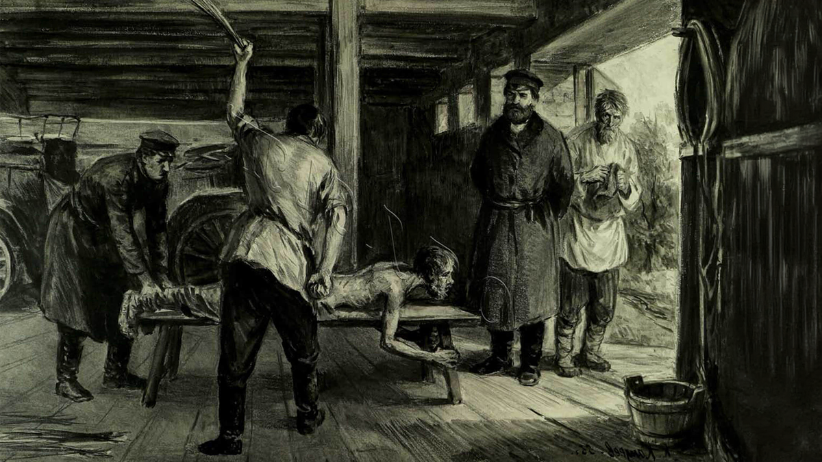 Наказание крестьянина