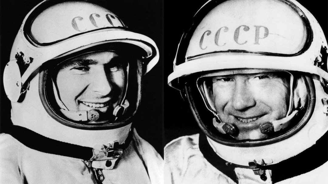 Фото: Павел Беляев и Алексей Леонов