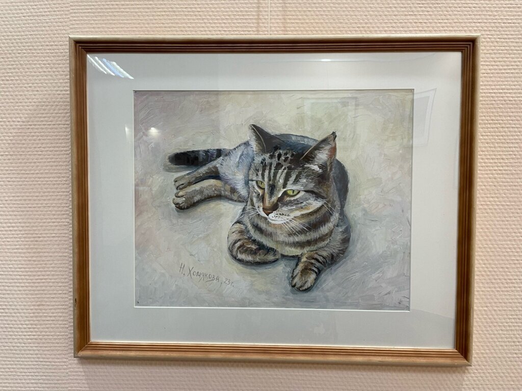 Вечная тема «Кошки против собак» представлена в библиотеке Герцена в Твери