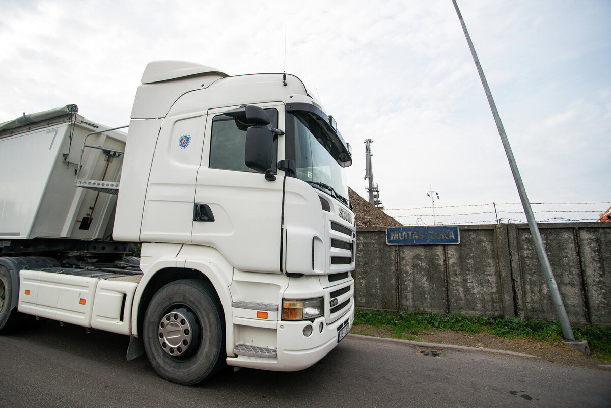 Латвийские перевозчики так и норовят работать с РФ - хотя власти категорически против © Sputnik 