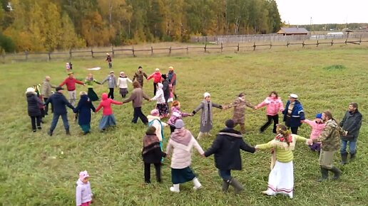 Родовое селение Добрыня - женский хоровод на венчании