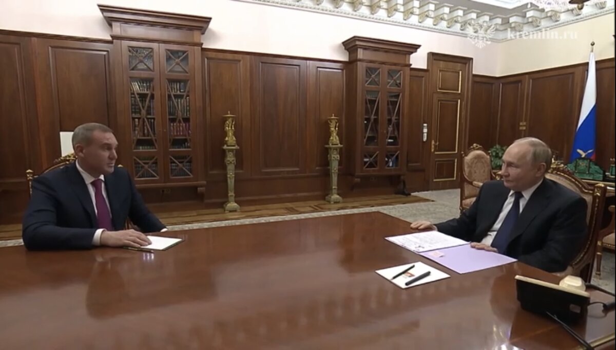 Встреча Путина В.В. с Кухаруком Р.Н