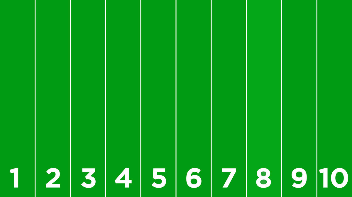 Под какой цифрой оттенок цвета отличается от остальных?