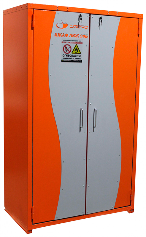 Шкаф ЛВЖ производства УРМК "СФЕРА"