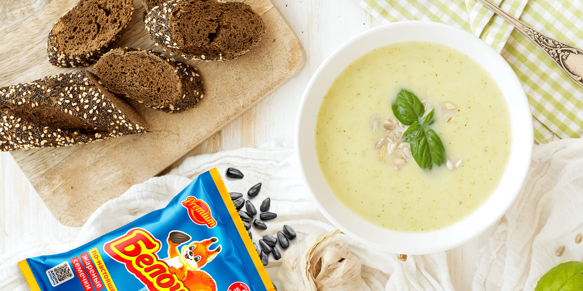 Суп с тыквенными семечками