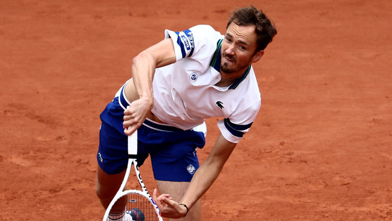    Даниил Медведев вышел в третий круг «Ролан Гаррос». Reuters