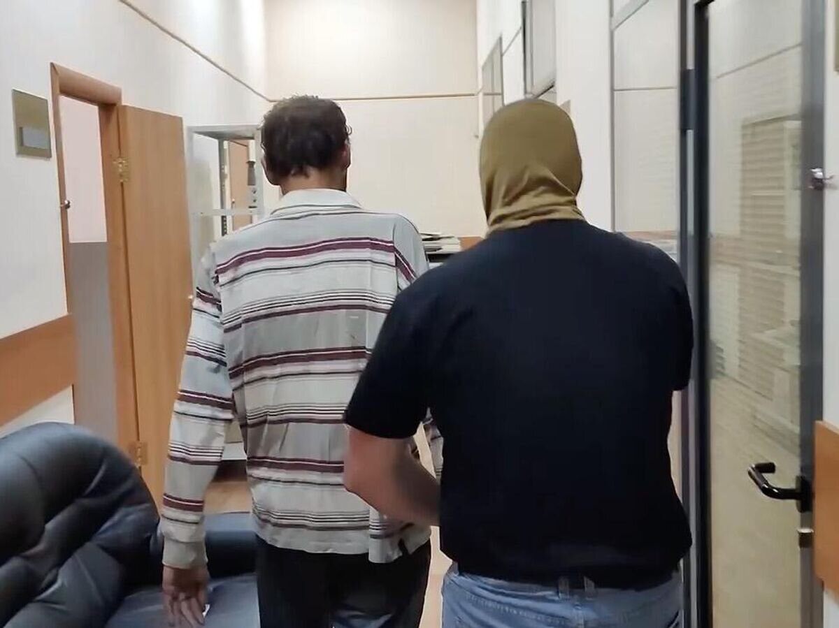    Задержанный по обвинению в убийстве работницы трапезной храма Петра и Павла в Сергиевом Посаде© ГСУ СК России по Московской области/Telegram