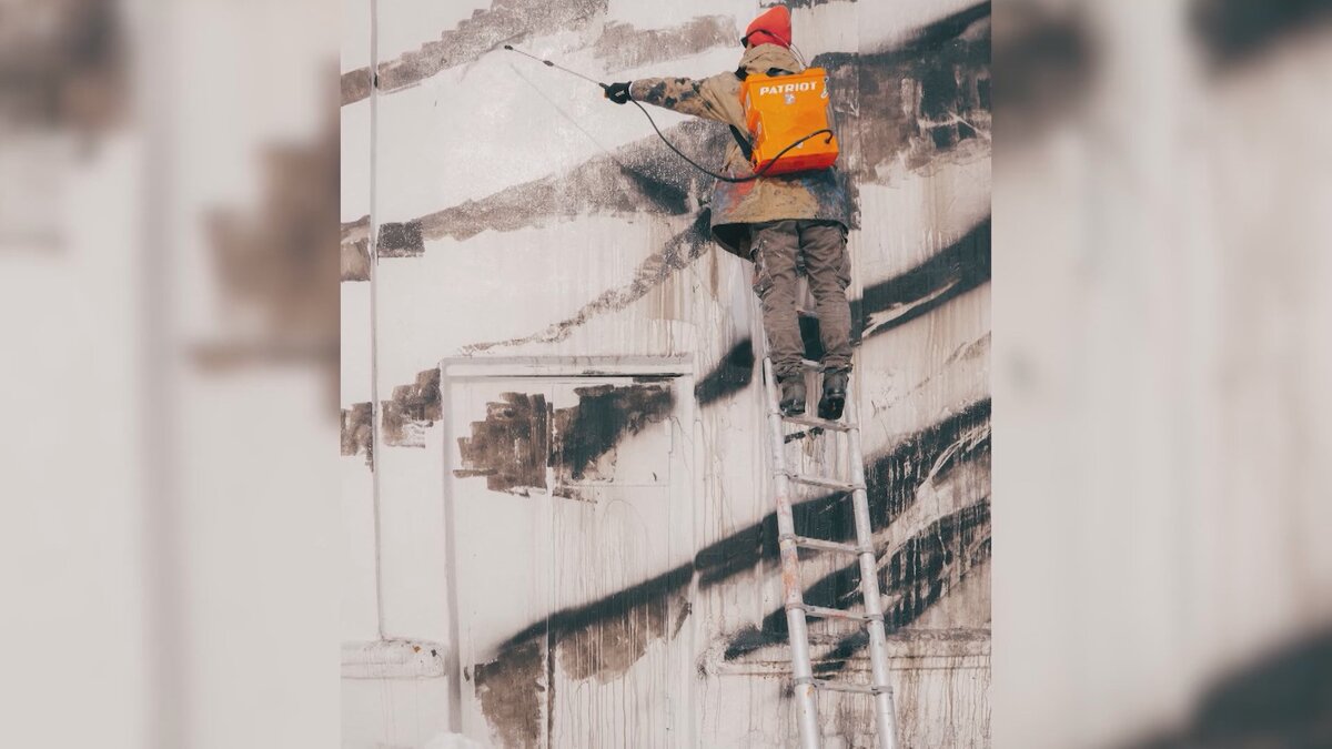 Илья Робе начал рисовать граффити в марте 2024-го