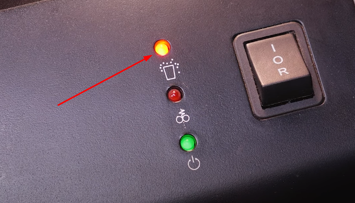 Фото 1. Датчик заполнения корзины