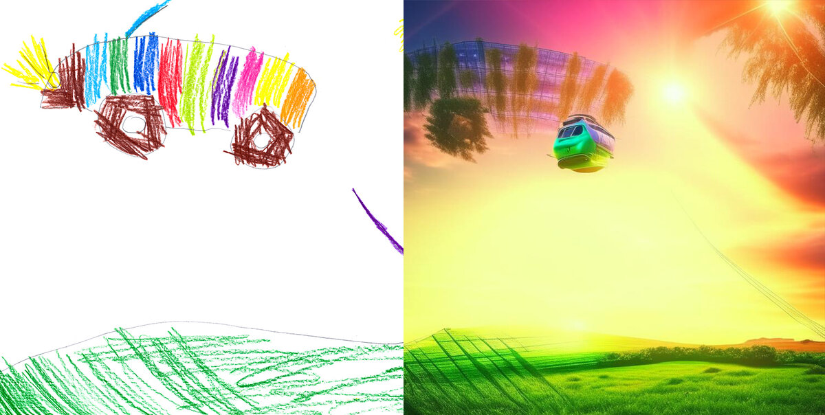 @istockphoto и @Kandinsky by Sber AI 