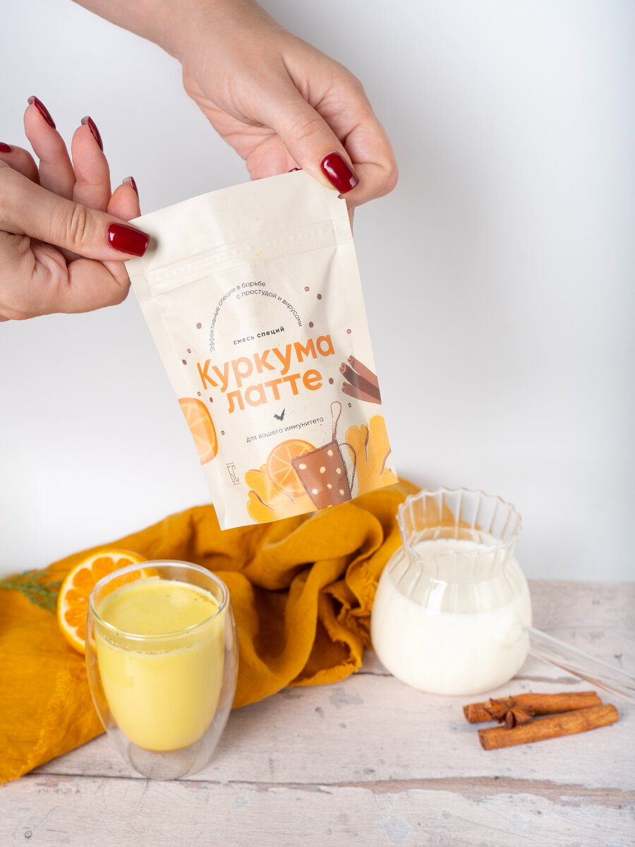 Купить смесь специй для золотого молока на WB: 174065822