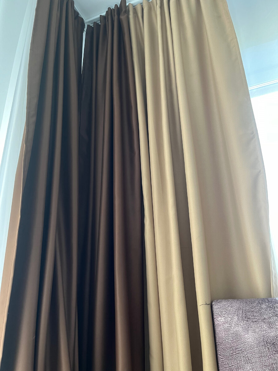 Шторы после глажки, фото до как обычно не приложу 