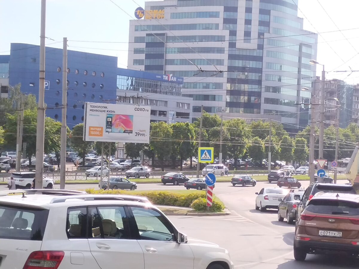 Съезд на Московский проспект. 