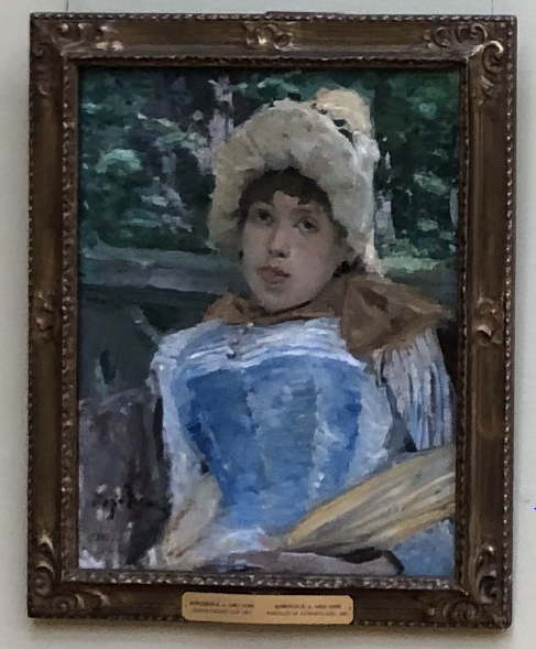 Константин Коровин. Портрет хористки. 1887. Третьяковская галерея