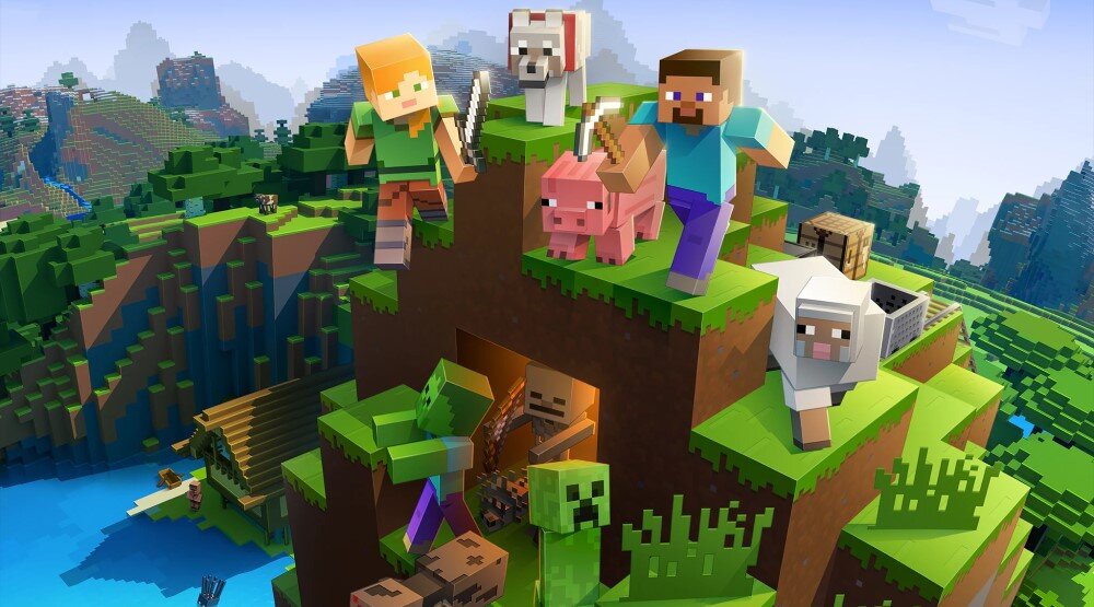     Промо-фото игры Minecraft (2011)