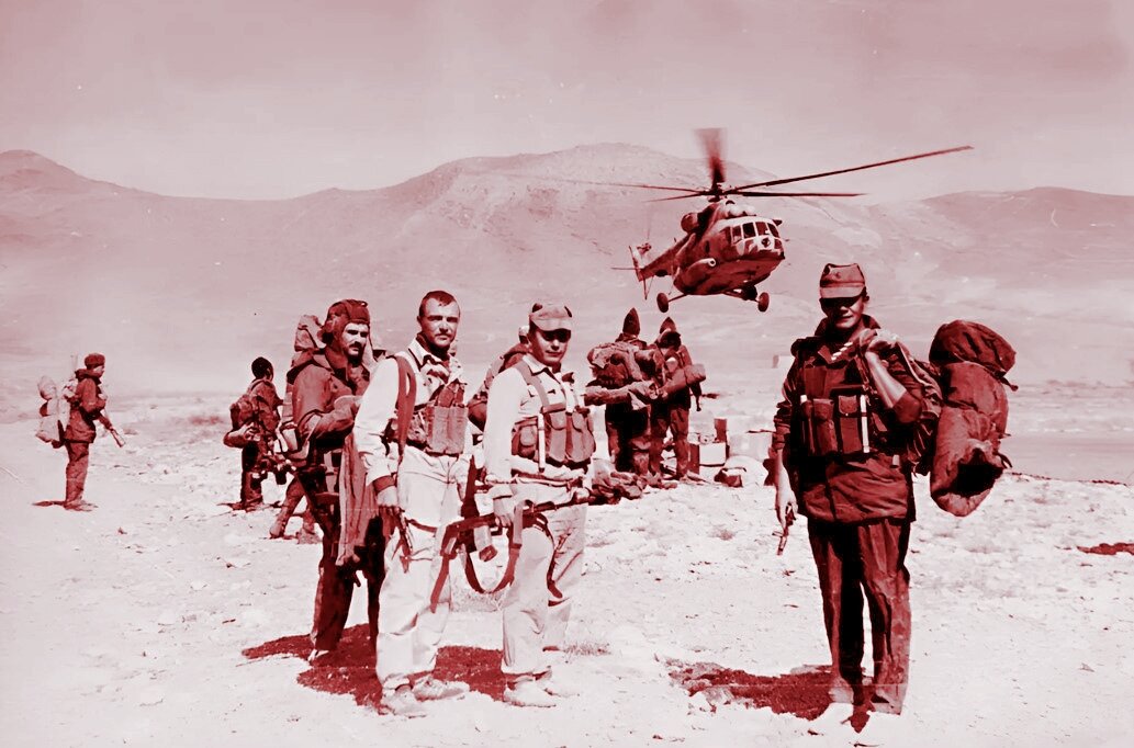 Спецназовцы ГРУ в Афгане.