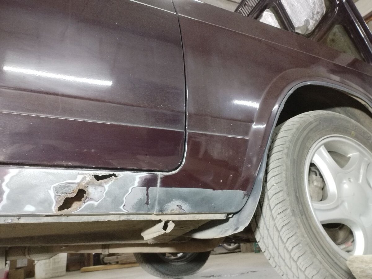 Общий вид на порог