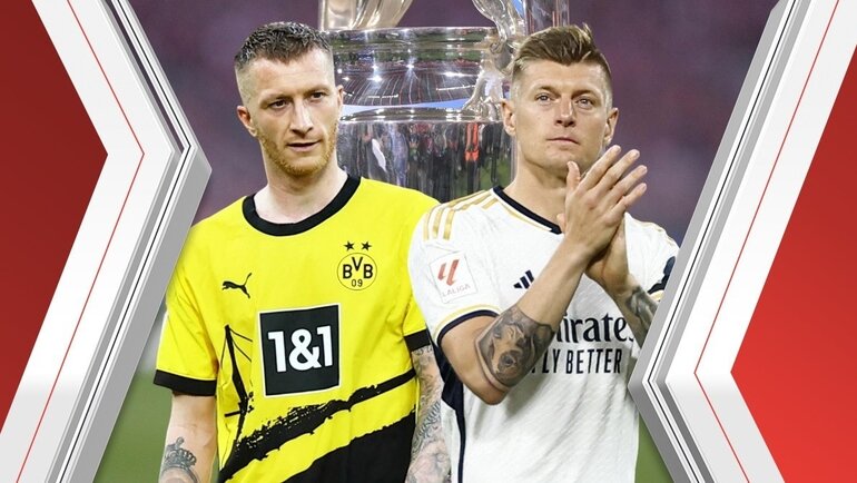    Для Марко Ройса (слева) и Тони Крооса финал Лиги чемпионов станет последней игрой в составах «Боруссии» и «Реала».