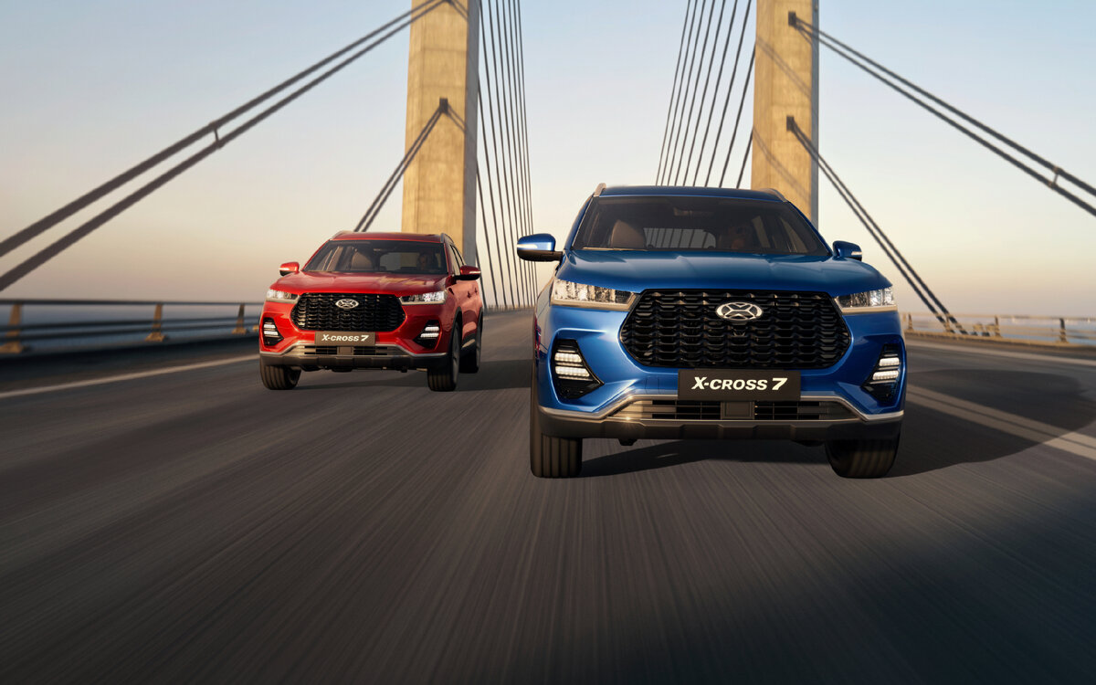 Чери, ой, простите, ИксСайт 7 Про-сто... Просто 7, Просто Икс-Кросс. Просто ИксСайт