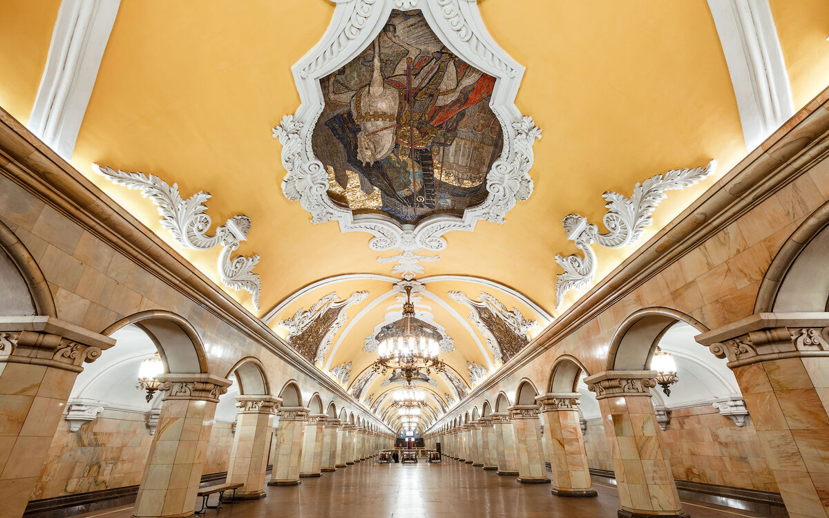 Станция "Комсомольская" Кольцевой линии