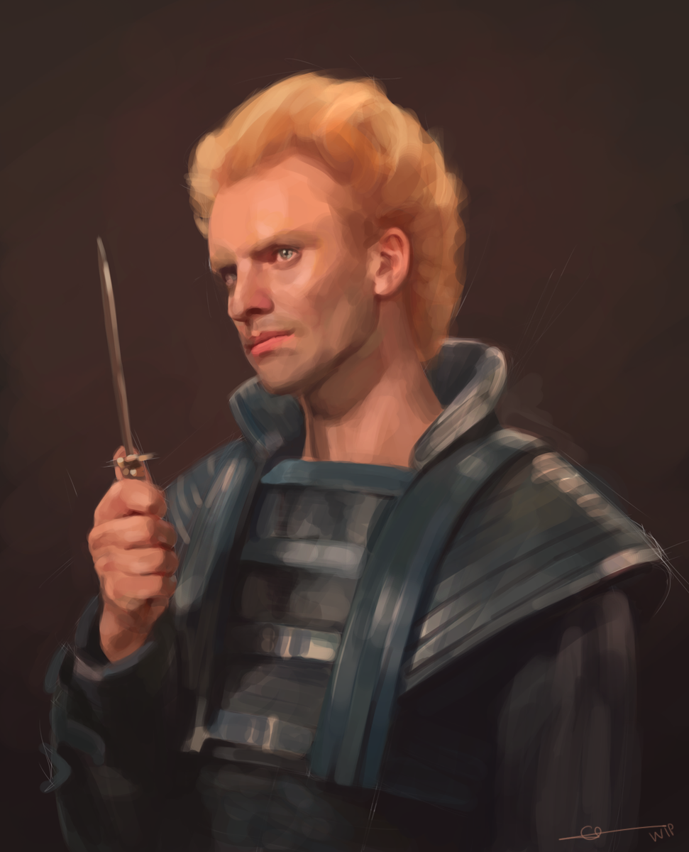 Для моего поколения экранный Фейд-Раута это, конечно же, популярнейший Стинг со своей дьявольской усмешкой. И ножичком!