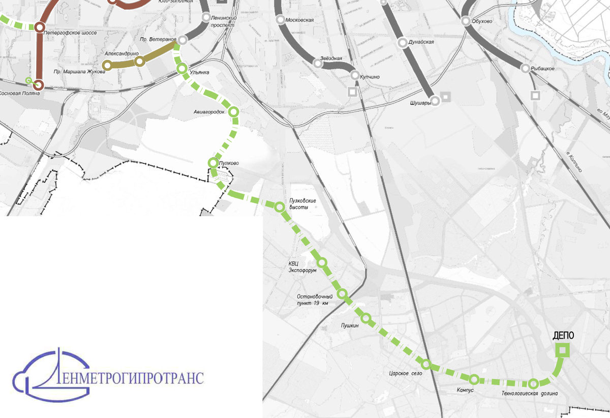 Пять причин, почему продлевать первую линию метро Петербурга в Пулково -  это плохая идея | Человек-метро | Дзен