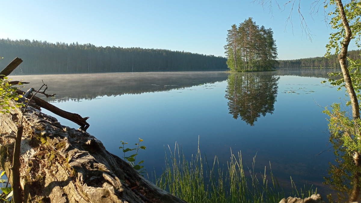 сказочное озеро