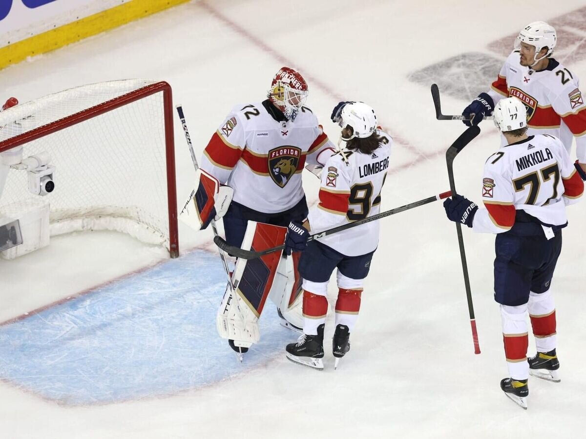    Голкипер "Флориды Пантерз" Сергей Бобровский© Фото : nhl.com/panthers