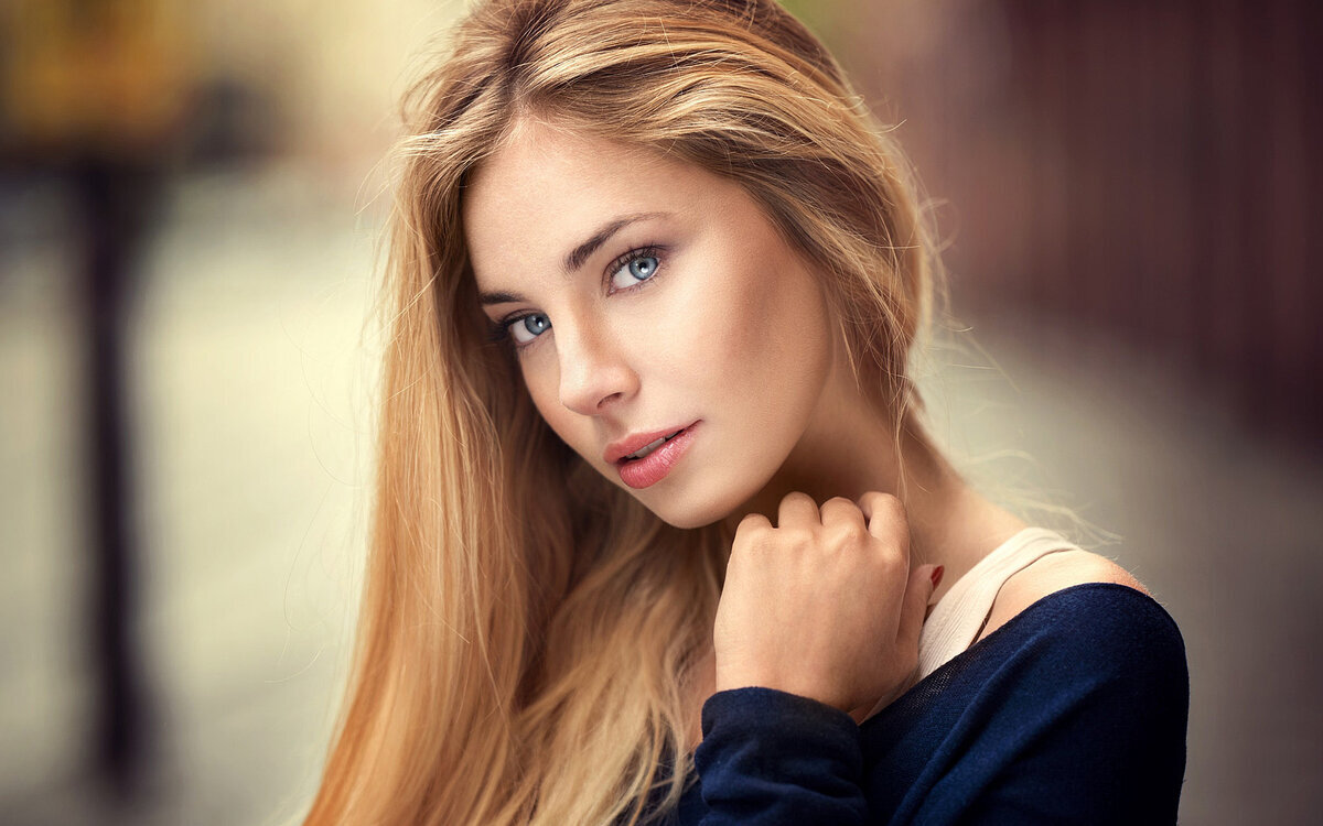 красивая девушка
