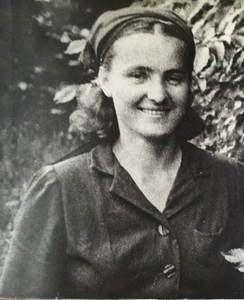    Жена Михаила Чуба Анастасия тоже ушла в лес. Фото: Из личного архивa/ Дарья Чуб-Аман
