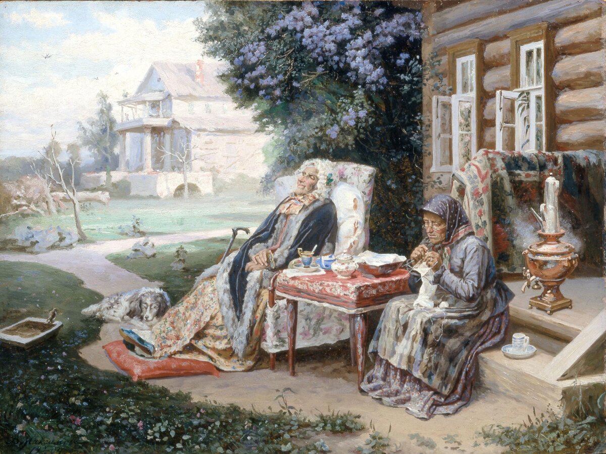 Картина "Все в прошлом", 1889 год