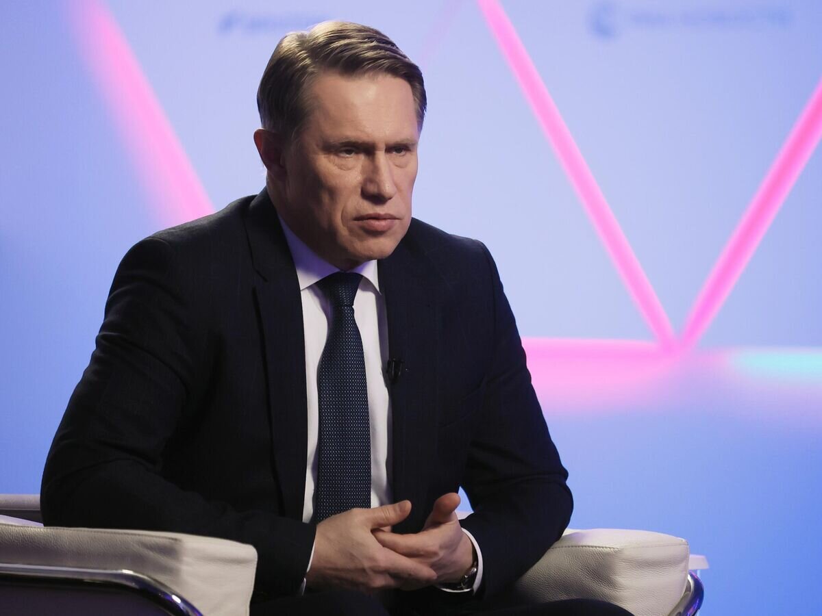    Министр здравоохранения Российской Федерации Михаил Мурашко© РИА Новости / Виталий Белоусов