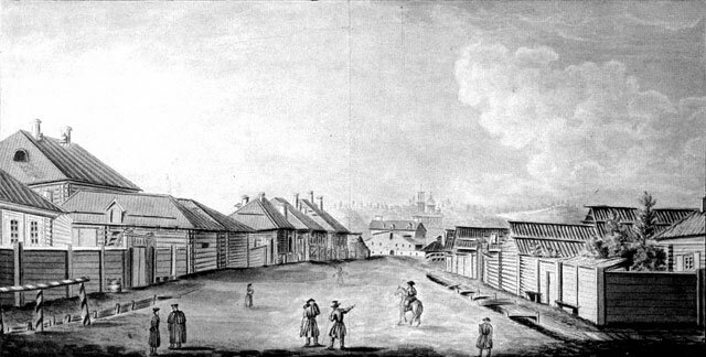 Петровский завод. Дамская улица