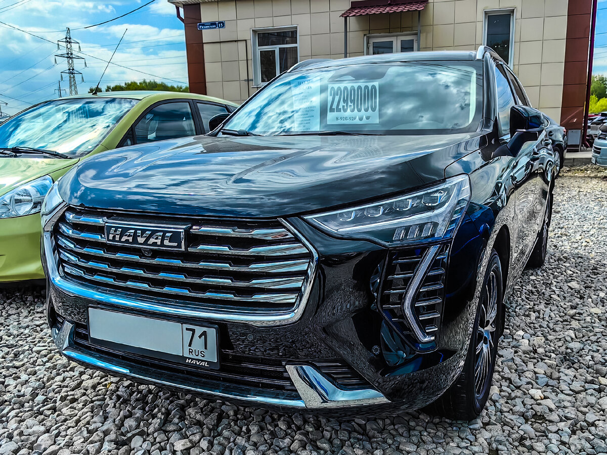 Практически новый "Хавал" с пробегом 7500 км стоит на авторынке у перекупщиков