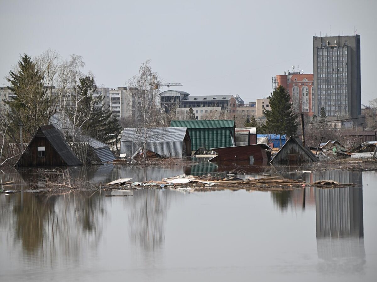 Число затопленных жилых домов в Курганской области снизилось до 6